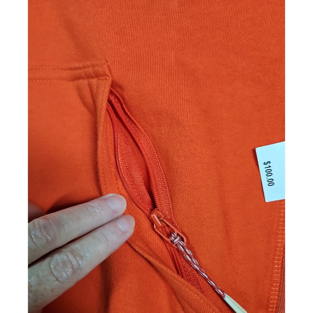Reese Cooper Outdoor Supply RCOS Mens Orange Pullover Hoodie Size Medium NWT - Picture 5 of 9